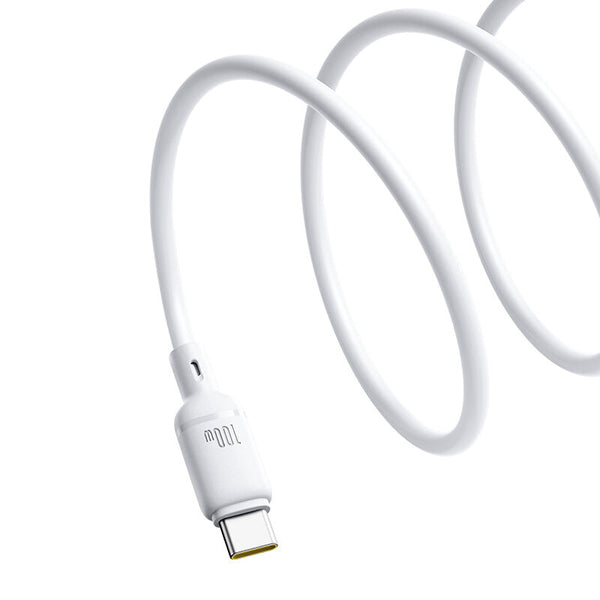 Baseus P10377704213-00 USB-kabel USB 3.2 Gen 1 (3.1 Gen 1) 1 m USB C 0,48 Gbit/sek. 100 W Hvid
