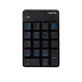2Direct ID0120 numerisk tastatur Universel RF trådløst Sort