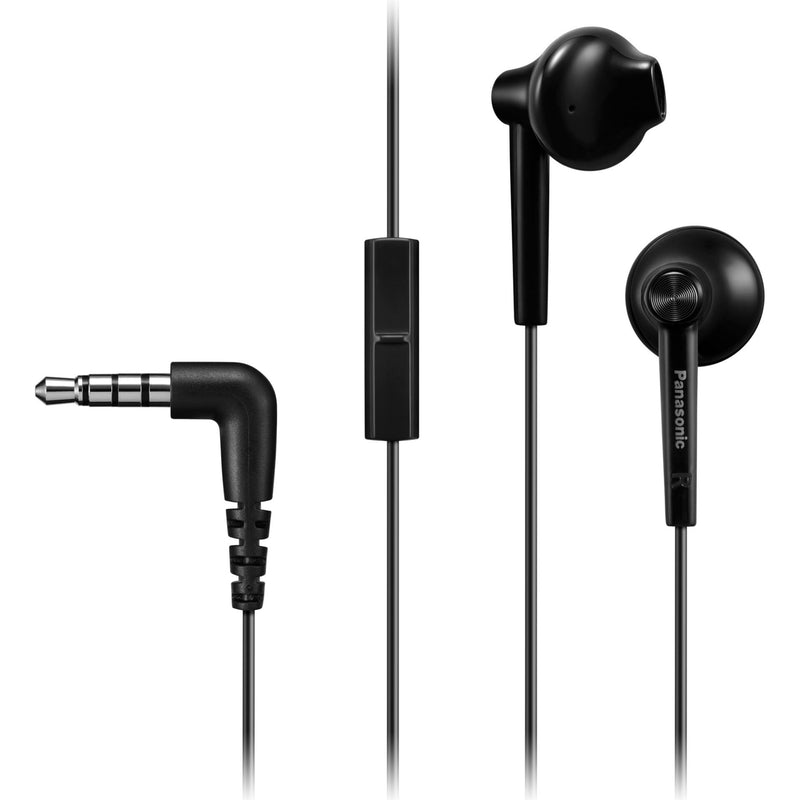 Panasonic RP-TCM55E Headset Ledningsført I ørerne Opkald/musik Sort