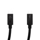 i-tec TB3CBL150CM Thunderbolt kabel 1,5 m 40 Gbit/sek. Sort