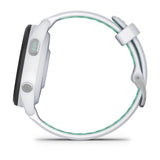 Garmin Forerunner 265S 2,79 cm (1.1") AMOLED 42 mm Digital 360 x 360 pixel Berøringsskærm Sort, Hvid Wi-Fi GPS (satellit)