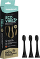 happybrush ECO VIBE 3+ 3 stk Sort