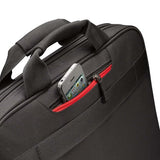Case Logic DLC-117 Black 43,9 cm (17.3") Brevtaske Sort