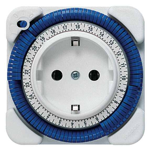 Theben 0260030 elektronisk tæller Blå, Hvid Daglig timer