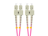Lanberg FO-SUSU-MD41-0050-VT InfiniBand og fiberoptisk kabel 5 m SC Violet