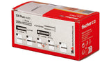 Fischer 568004 skrueanker og vægudtag 200 stk Udvidelsesanker 20 mm