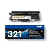 Brother TN-321BK tonerpatron 1 stk Original Sort