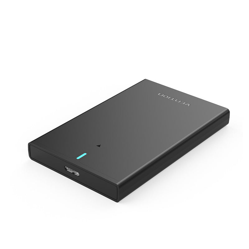 Vention KPAB0 drevkabinet HDD kabinet Sort 2.5"