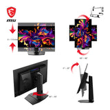 MSI MPG 271QRXDE QD-OLED computerskærm 67,3 cm (26.5") 2560 x 1440 pixel Wide Quad HD Sort