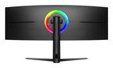 LC-Power LC-M49QCK computerskærm 124,5 cm (49") 5120 x 1440 pixel Dual QHD LCD Sort