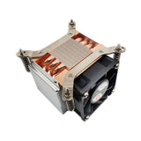 Inter-Tech Q-5 Processor Køleplade/køler 6 cm Sort, Sølv 1 stk