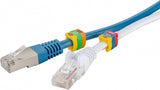Goobay 72515 kabelmarkering Flerfarvet PVC 100 stk