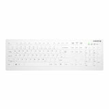 Contour Design AK-C8112F tastatur Medicinsk RF trådløst Tysk Hvid