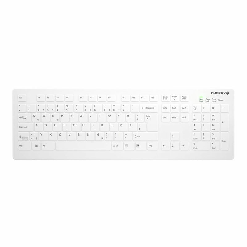 Contour Design AK-C8112F tastatur Medicinsk RF trådløst Tysk Hvid