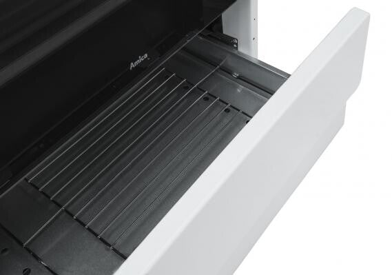 Amica 58EE1.20(W) komfur og ovn Fritstående komfur Elektrisk Forseglet plade Hvid
