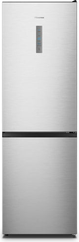 Hisense RB390N4BCC Fritstående 304 L Grå, Rustfrit stål