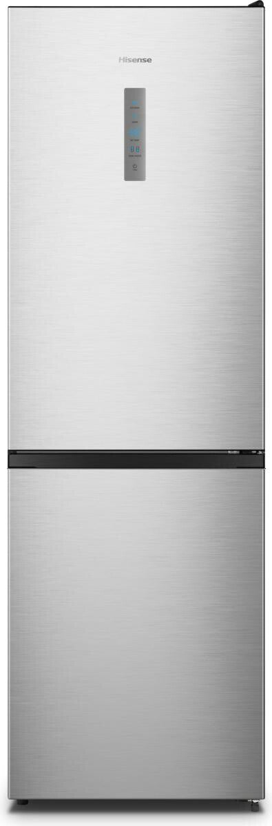 Hisense RB390N4BCC Fritstående 304 L Grå, Rustfrit stål