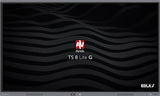 Avtek International TS 8 Lite G 75 Interaktivt fladpanel 190,5 cm (75") LED Wi-Fi 420 cd/m² 4K Ultra HD Sort Berøringsskærm Indbygget processer Android 14 24/7