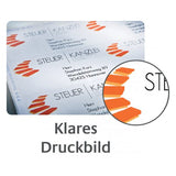 Avery 3424-200 selvklæbende etiket Rektandel Permanent Hvid 2400 stk