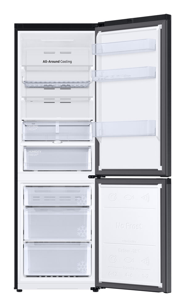 Samsung RB34C675EBN Fritstående 344 L Sort