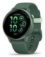 Garmin vívoactive 6 3,05 cm (1.2") AMOLED 42 mm Digital 390 x 390 pixel Berøringsskærm Grøn Wi-Fi GPS (satellit)