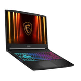 MSI Katana 15 HX B14WGK-058 Intel® Core™ i7 i7-14650HX Laptop 39,6 cm (15.6") Fuld HD 16 GB DDR5-SDRAM 512 GB SSD NVIDIA GeForce RTX 5070 Wi-Fi 6E (802.11ax) Windows 11 Home Sort