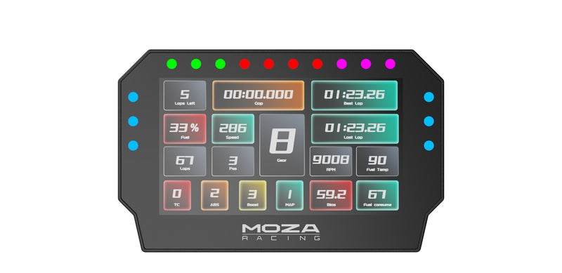 Moza Racing RS072 spil-controller Sort Digital PC