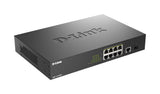 D-Link DGS-1010MP/E netværksswitch Ikke administreret L2 Gigabit Ethernet (10/100/1000) Strøm over Ethernet (PoE) 1U Sort