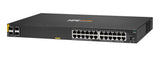 HPE Aruba Networking CX 6000 24p 10M/100M/1G Class4 PoE 4p SFP 1G 370W Switch Administreret L3 Gigabit Ethernet (10/100/1000) Strøm over Ethernet (PoE) 1U