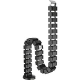 Fellowes 100136871 kabelorganisator Skrivebord Kabelmuffe Sort 1 stk