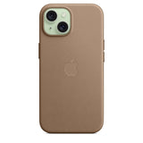 Apple Cover MagSafe-kompatibilitet microtwill, FineWoven taupe til iPhone 15