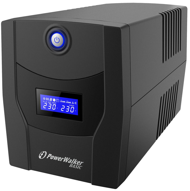 PowerWalker VI 1500 STL UPS-enhed Interaktivt indgangsstik 1,5 kVA 900 W 4 AC stikkontakt(er)