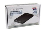 LC-Power LC-25U3-Becrux-C1 HDD kabinet Sort 2.5"