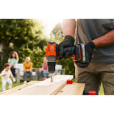 Black & Decker BCD383XN-XJ bor Orange