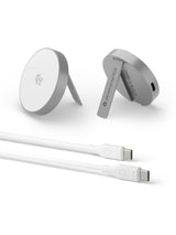 dbramante1928 CH15WLAL7263 oplader til mobil enhed Smartphone Grå USB Trådløs opladning Hurtig opladning Indendørs