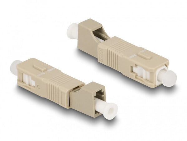 DeLOCK 87942 fiber adapter LC/SC 1 stk Beige