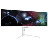 LC-Power LC-M44-DFHD-120 computerskærm 111,2 cm (43.8") 3840 x 1080 pixel Double Full HD Hvid