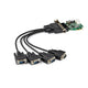 StarTech.com PEX4S953LP interface-kort/adapter Intern Seriel