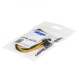 Akyga AK-CA-30 SATA-kabel 0,15 m Sort, Gul