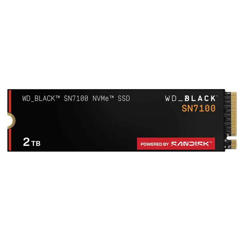 Western Digital Black WDS200T4X0E-00CJA0 intern solid state drev 2 TB M.2 PCI Express 4.0 NVMe TLC 3D NAND