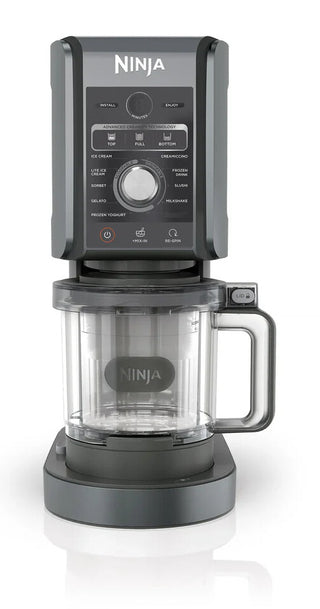 Ninja CREAMi Deluxe 0,709 L 800 W Sort, Sølv