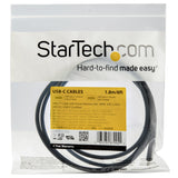 StarTech.com USB315C5C6 USB-kabel USB 3.2 Gen 1 (3.1 Gen 1) 1,8 m USB C 5 Gbit/sek. 100 W Sort