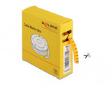 DeLOCK Kabelmarker Box Nr 6 gelb 500 Stück Gul 500 stk