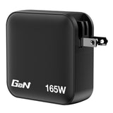 Verbatim Mini GaN Charger 165W Universel Sort Vekselstrøm Hurtig opladning Indendørs