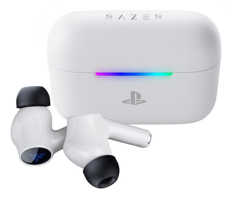Razer Hammerhead V3 X HyperSpeed for PlayStation Headset Trådløs I ørerne Opkald/musik Bluetooth Hvid