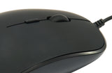 Conceptronic REGAS01B mus Kontor Ambidextrous USB Type-A Optisk 1200 dpi