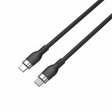 HYPER HJ4001BKGL USB-kabel USB 2.0 1 m USB C 0,48 Gbit/sek. 240 W Sort