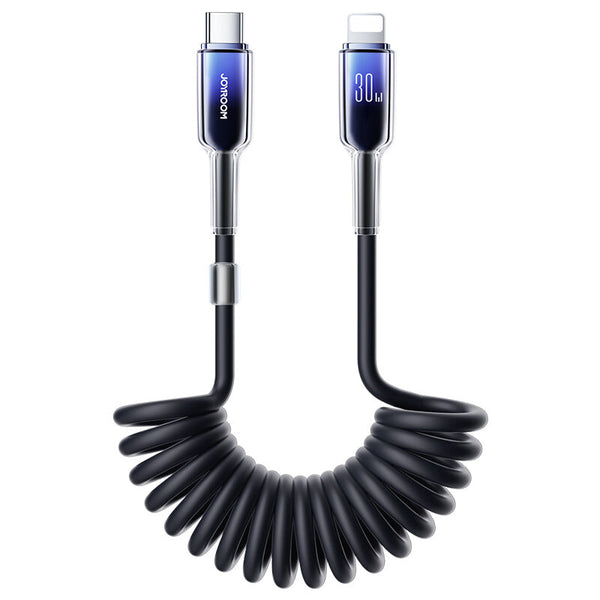 JOYROOM S-A43 C-L Lightning kabel 1,5 m Sort
