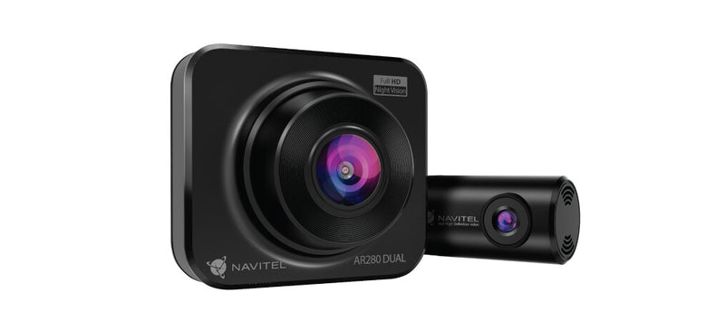 Navitel AR280 DUAL Fuld HD Batteri Sort