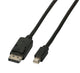 EFB Elektronik K5565SW.2 DisplayPort kabel 2 m Mini DisplayPort Sort